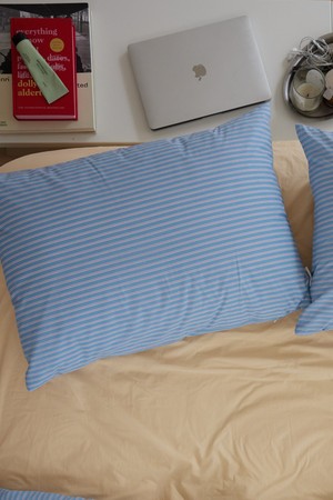 [오디넌트] 블루니 면모달 베개커버