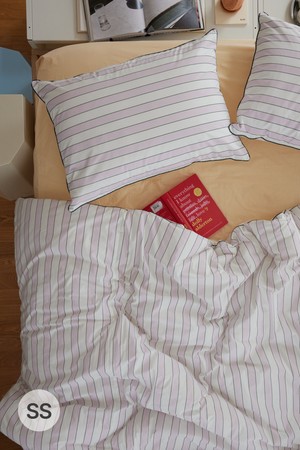 [오디넌트] 써니멜로우 고밀도 60수 순면 차렵이불 SS세트(이불+베개커버1장)