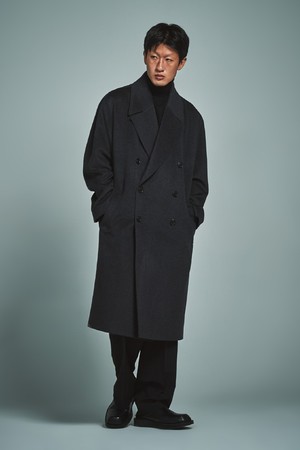빅벤 울캐시미어 오버 더블코트