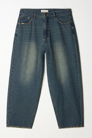 벌룬 와이드 데님 팬츠