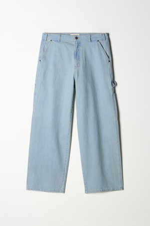 카펜터 와이드 데님 팬츠