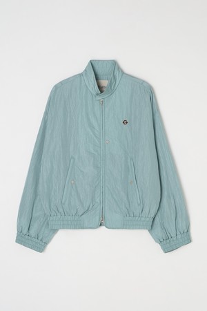 시어 투웨이 오버핏 블루종 블루