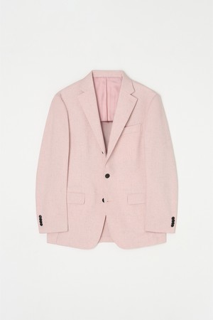린넨라이크 레귤러 셋업수트 블레이저 핑크