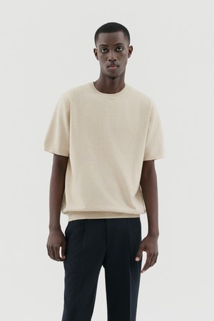 소프트 라운드 반팔니트 4컬러