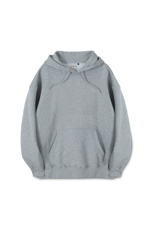 베이직 기모 스웨트 오버 후드티