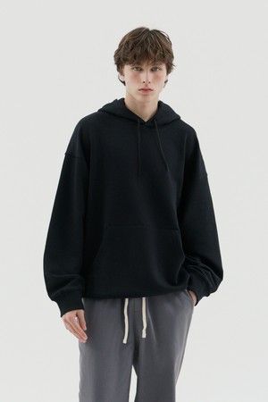 트래드클럽 베이직 스웨트 오버 후드티