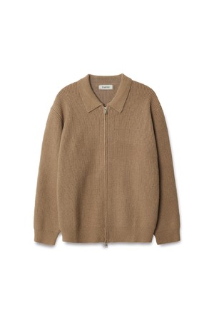 트래드클럽 집업 니트