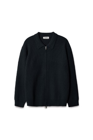 트래드클럽 집업 니트