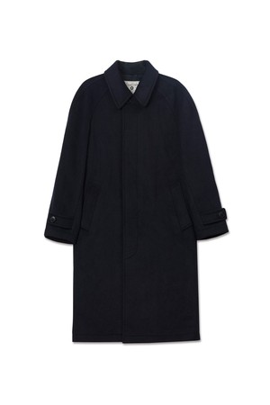 켄싱턴 솔리드 울 오버 발마칸코트