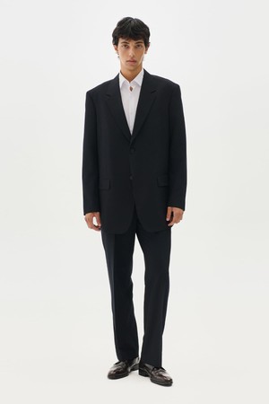 [빅사이즈]코어 베이직 오버 셋업수트 (블랙)