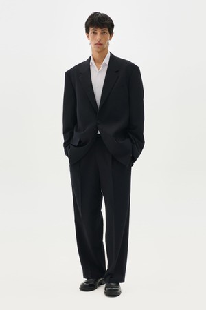 [빅사이즈]코어 빅 오버 셋업수트 (블랙)