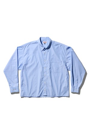 햄 스트레이트 셔츠 스카이 블루