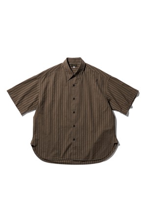 죠니 반팔 셔츠 미들 브라운