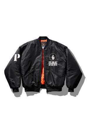 퍼블릭 에너미 자켓 블랙