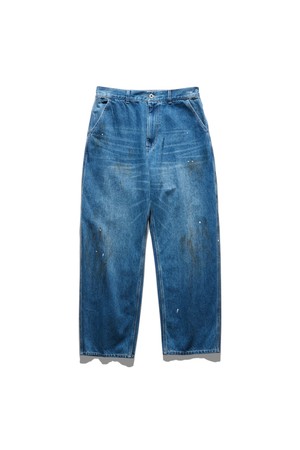 세컨드 데님 워크 팬츠 더티 워싱