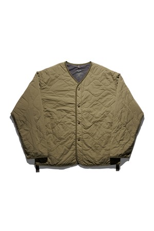 리버시블 라이너 자켓 올리브 카키