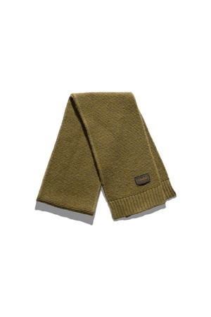 네퓨 울 머플러 올리브 카키