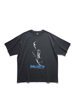 듀크 홀리데이 반팔 티셔츠 빈티지 블랙