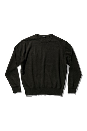 Woolcash Round Knit Chocolate Black
