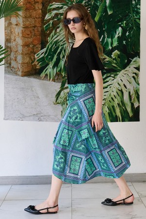 마법핏 스퀘어넥 커버 원피스 페르 그린_GREEN-a