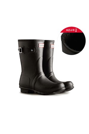 [WOMEN] 오리지날 인슐레이티드 숏 부츠 - 블랙 WFS2048RMABLK