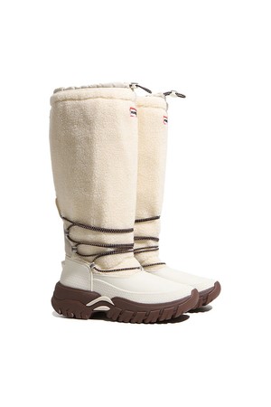 [WOMEN] 시어링 인슐레이티드 톨 스노우부츠 - 화이트윌로우 WFT2204HERWLT
