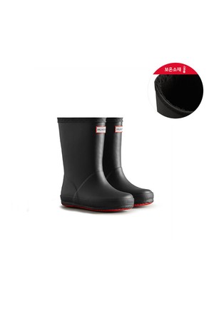 [KIDS] 퍼스트 클래식 인슐레이티드 레인부츠 - 레드블랙 KFT5047RMALBK