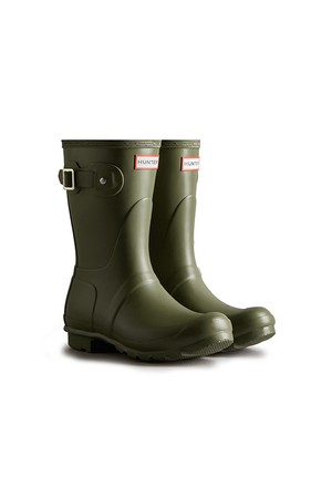 [WOMEN] 오리지날 숏 레인부츠 - 올리브리프 WFS1000RMAOVL