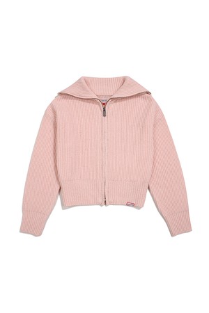 [WOMEN] 집업 울 카디건- 핑크 HBW0003ACZPNK