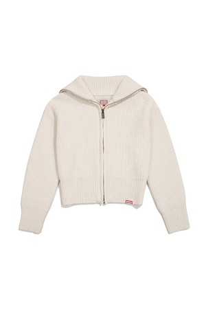 [WOMEN] 집업 울 카디건- 아이보리 HBW0003ACZIVO