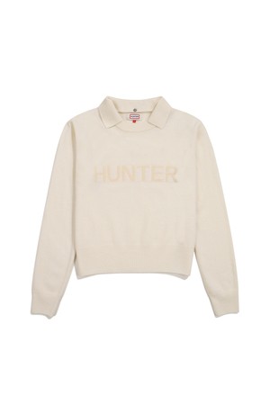 [WOMEN] 디태처블 칼라 울 스웨터- 아이보리 HBW0001AKZIVO