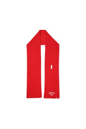 [UNISEX] 립 니트 캐시미어 스카프- 레드 HBW0001CNZRED