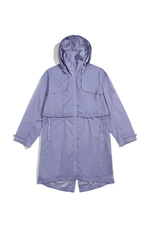 [WOMEN] 트래블 로고 패커블 레인코트 - 드리프팅씨슬 WRO1704SAADTH