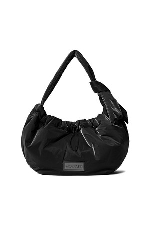 MARGARIN FINGERS] [25SUMMER] RIBBON STRAP HOBO BAG (BLACK)