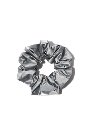 [WOMEN] 글로시 헤어 스크런치 - 실버 HDW0001CZZSIL