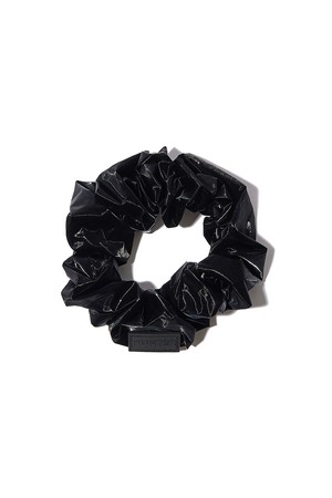 [WOMEN] 글로시 헤어 스크런치 - 블랙 HDW0001CZZBLK