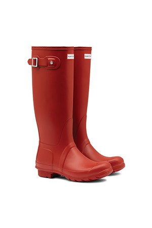 [WOMEN] 오리지날 톨 레인부츠 - 밀리터리레드 WFT1000RMAMLR