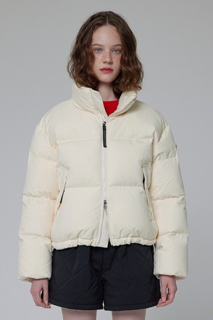 [WOMEN] 인앤아웃 다운 자켓 - 아이보리 HDW0002ADZIVO