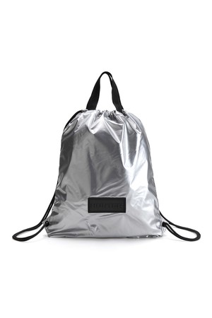[UNISEX] 트래블 드로우스트링 백팩 - 실버포일 UBP3931NRSSOL
