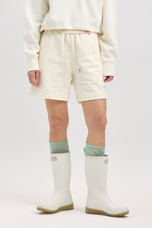 [WOMEN] 1856 로고 밴딩 스웨트 팬츠 - 아이보리 HCW0005APZIVO