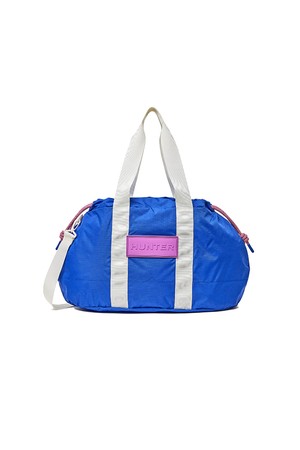 [UNISEX] 트래블 립스탑 패커블 홀드올 - 크루즈블루/화이트 UBW7132NRSCWF