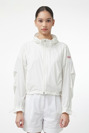 [WOMEN] 플레이 트래블 라이트 웨더 자켓 - 화이트 HEW0009AJZWHT