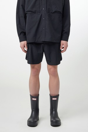 [MEN] 유틸리티 카고 쇼츠 - 블랙 HEM0003APZBLK