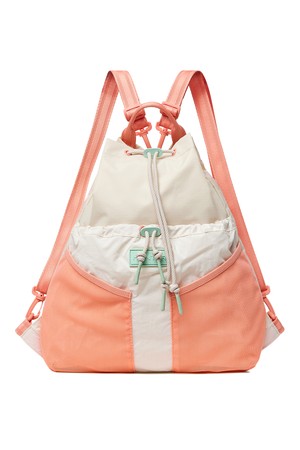 [UNISEX] 트래블 멀티 펑션 립스탑 패커블 백팩 - 그레이프프루트 UBB7125NRSGGW