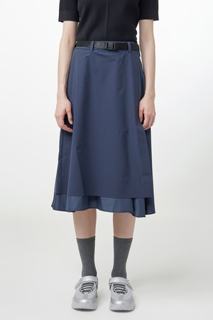 [WOMEN] 라이트 웨이트 랩 스커트 - 다크네이비 HEW0003AIZDNV