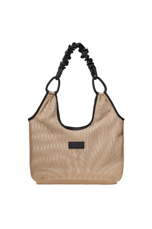 [UNISEX] 트래블 메쉬 숄더백 - 베이지 HEUK303BSZBEI