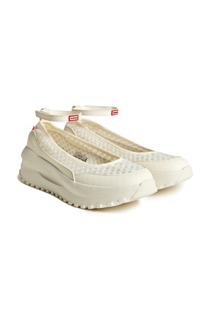 [WOMEN] 트래블 플로우 메쉬 발레리나 슈즈 - 화이트윌로우 WFF3117MSHWHW