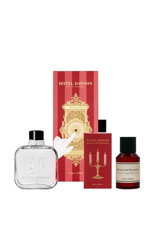 [호텔도슨} 디퓨저_프레스 포 샴페인 & 룸앤패브릭 스프레이 세트 (쇼핑백+바디세쉐 6종 증정)