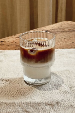 플리츠 리플 숏 글라스 Pleats Ripple Short Glass 200ml