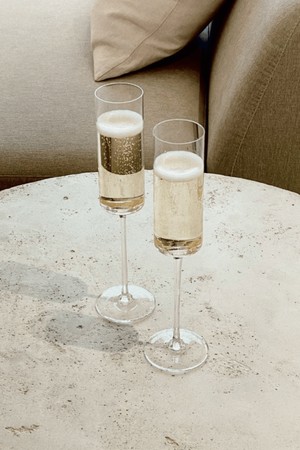 스퀘어 샴페인 글라스 SQUARE CHAMPAGNE GLASS 170ml